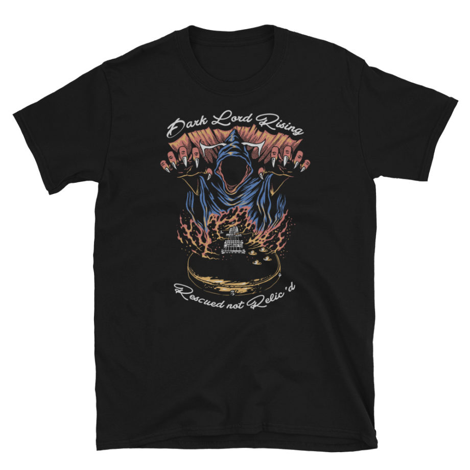 Sludge Metal t shirt - Dark Lord Rising close up